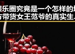 娱乐圈究竟是一个怎样的地方带货女王范爷的真实生活揭秘